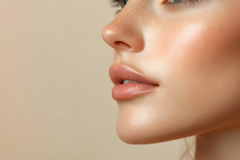 Lip filler treatment designed to create natural-looking volume and enhance overall facial balance.